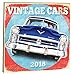 Orange Circle Studio 2018 Album Wall Calendar, Vintage Cars by