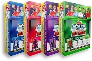 Topps Match Attax 2022/23 - UEFA Champions League, Football Cards - Tin Mini Collection, Red Ray