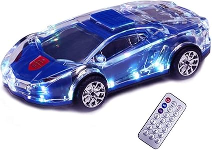 Amazon ナイトライト Bluetoothスピーカー ポータブル Ledカラフルライト 重低音強化fmオーディオ 内蔵マイク付き Usb Sd Tf対応 おしゃれなスポーツカースタイリング ブルー 078 436 Flabey パソコン 周辺機器 通販