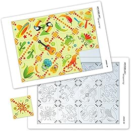 Puzzle À la manière de l'art mexicain