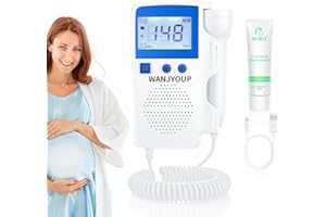WANJYOUP Bags for Baby Monitor Heartbeat Pregnancy Accessories Portable Doppler Fetal Heart Rate Monitor Bag for New Moms Easy to Carry