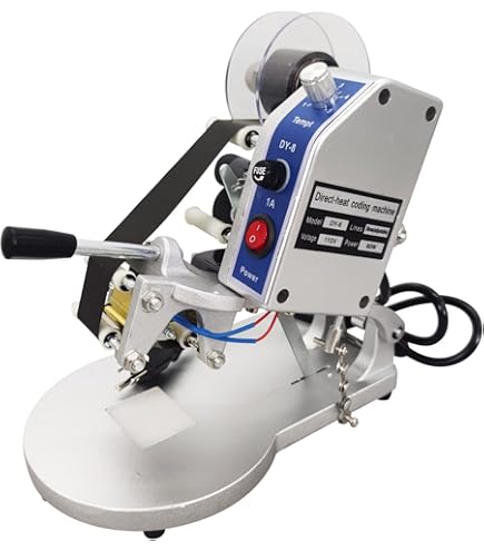 Zx-40 Ribbon Printer China Automatic Cap Hot Foil Stamping
