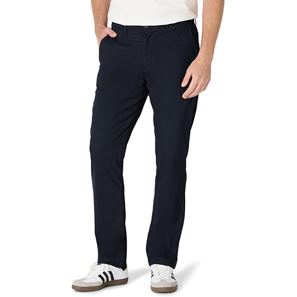 Dockers® Men's Athletic Fit Signature Khaki Lux Cotton Stretch Pants,  Black, 30W x 30L at Amazon Men's Clothing store