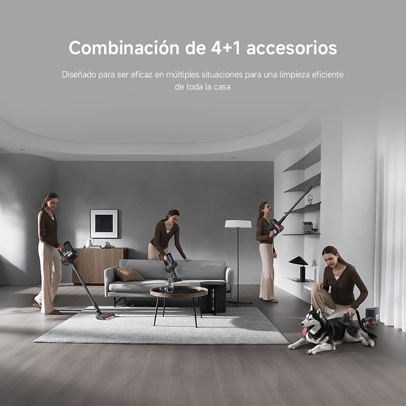 Aspirador de pó xiaomi g20 max, aspirador de vassoura sem fio, 180aw, luzes led, display digital, escova para animais de estimação, filtragem eficiente, bateria de longa duração, cinza