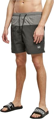 Fato de banho moderno masculino, calções bermudas curtos, calções de banho de secagem rápida adequados para férias, tamanhos XS-5XL