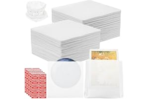 Tebery 100 Pack Foam Wrap Pouches, 12'' x 12'' Dish Packing Foam Sheets with Fragile Label, Plate Packing Sleeves for Cups, G