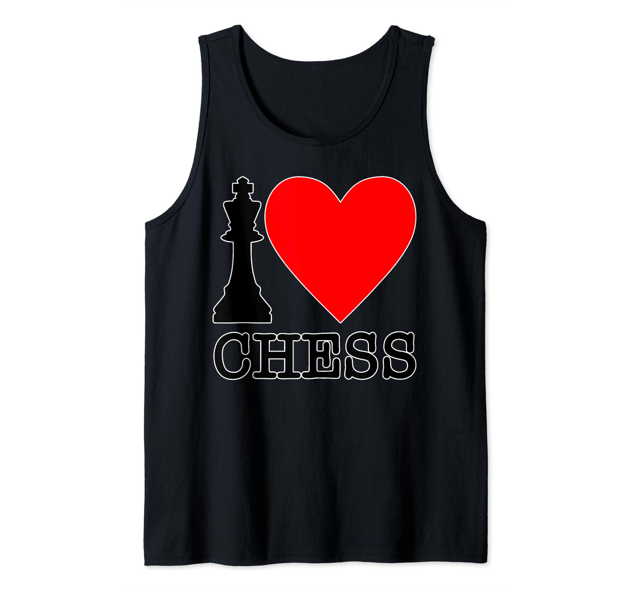 I Love Chess - Funny Chess Player Tank Top