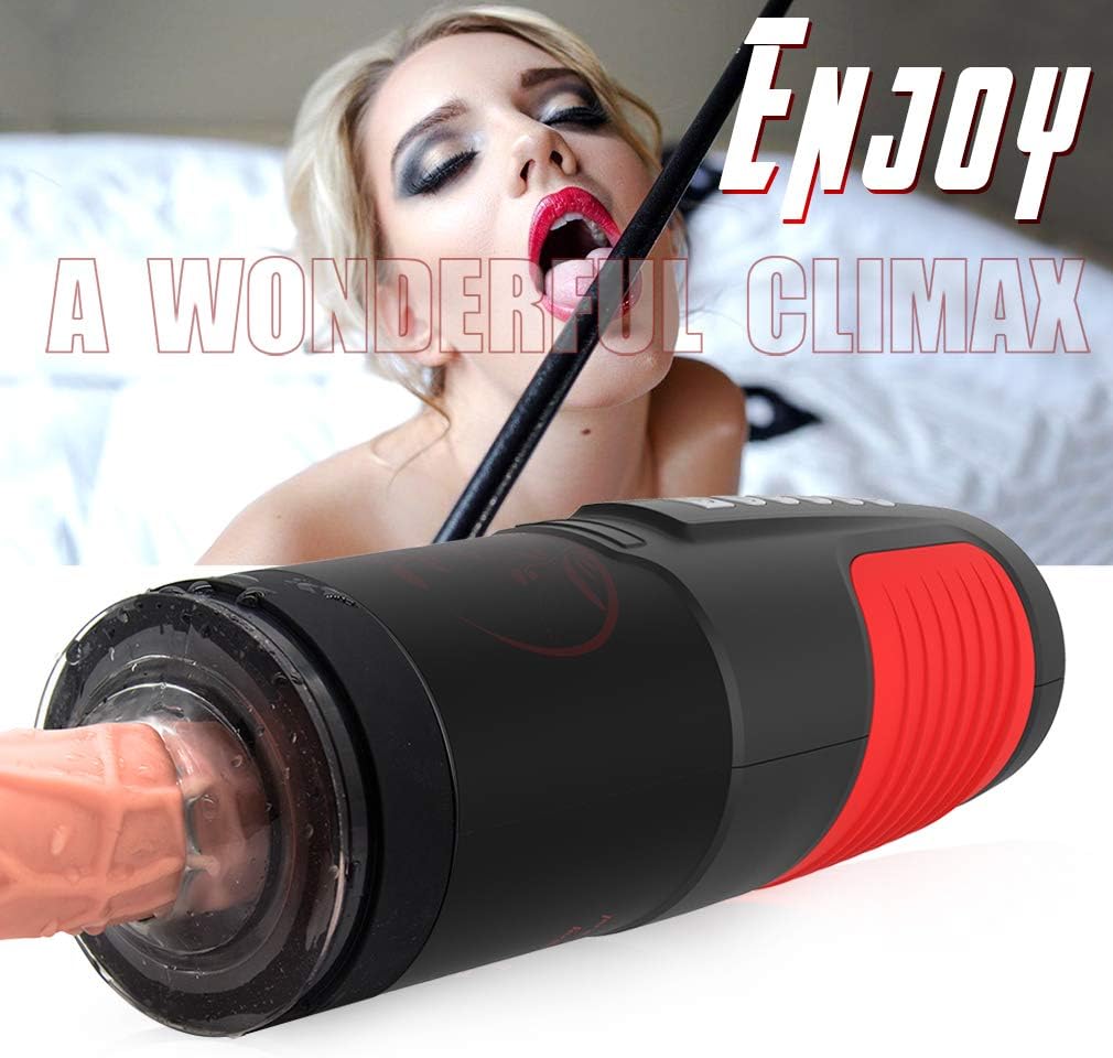 Sexy Toysfor Man Automatic Piston 5cm Telescopic Deep Throat Rotate Vibration Suction Modes Full-Automatic Toy Multiple Vibration Modes Multiple Sucking Modes Sexy Underwear Male Toys for Men Gift
