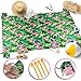 Xtralix Sand Blanket for Beach-Large Portable Festival Blanket-Great Outdoor Picnic Mat for Camping-Lightweight Pocket Sand Free Blanket with Anchors and Pockets-Portable Picnic Blanket