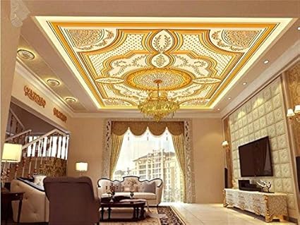 Duleen 3d Mural Wallpaper Custom Made Decoration Ceiling Royal