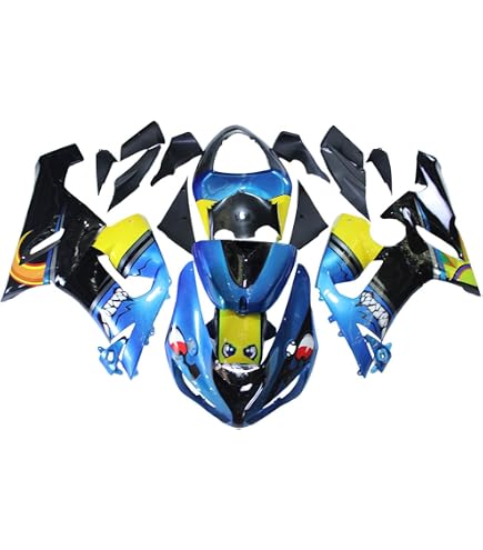 Amazon.com: US STOCK Blue Black Fairing Fit for 2005 2006 ZX6R 636