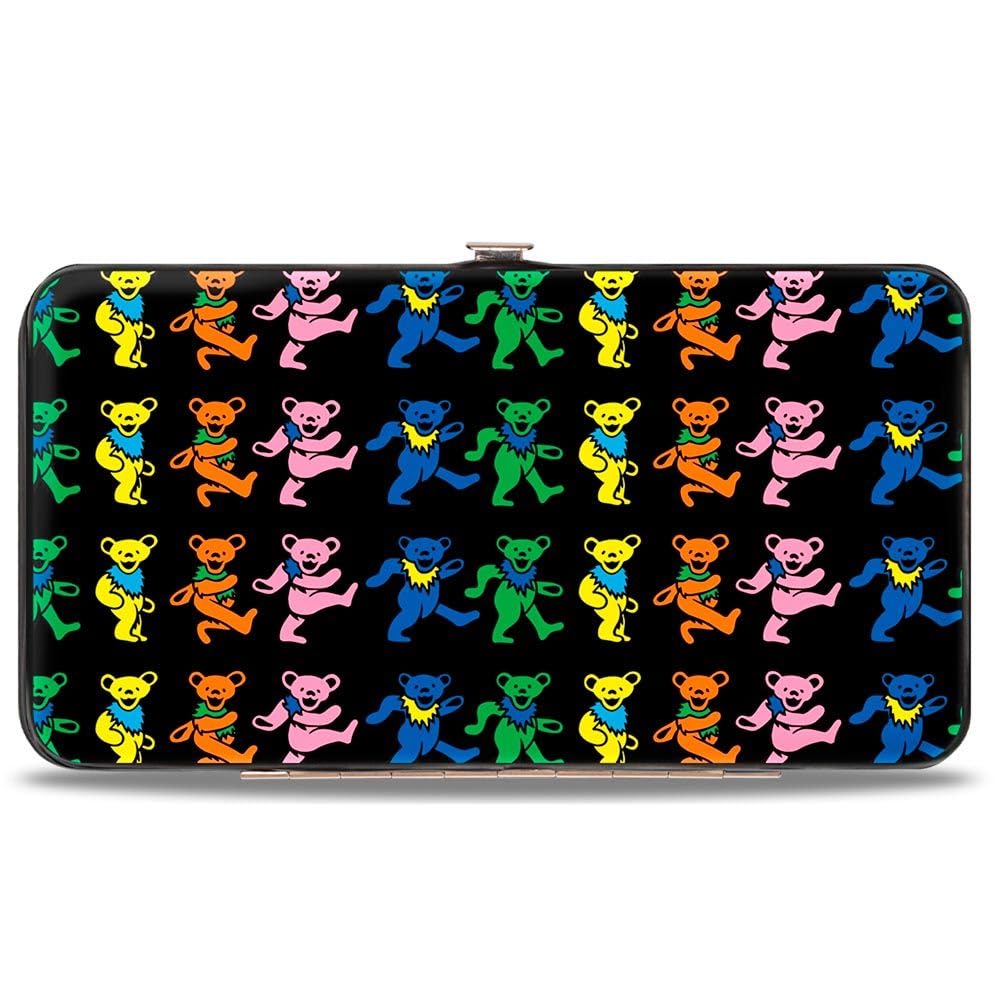Dancing Bears Negro/Multicolor - Cartera con bisagras