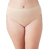 Wacoal Women's B-Smooth Seamless Full Coverage Hi-Cut Brief Panty, 834175