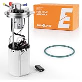 AutoExact Fuel Pump Assembly Compatible with 2004-2007 Chevy Silverado GMC Sierra 1500 2500 4.3L 4.8L 5.3L 6.0L 8.1L with sending unit fuel pressure sensor replaces # E3609M P76232M