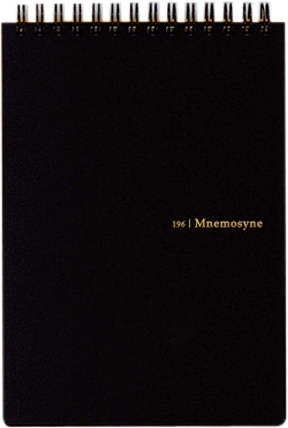 Maruman MNEMOSYNE Notebook 6.97 x 5.04 Inches (B6), 7mm ruled 21-line, 50 Sheets (N196A), white, 6.97" x 5.04" (Ruled)