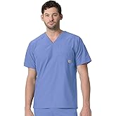Carhartt Scrubs C15106 Men's Force® Modern Fit Twill Chest Pocket Top
