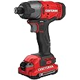 CRAFTSMAN V20 Cordless Impact Driver Kit, 1/4 inch, 2 Batteries and Charger Included (CMCF800C2)