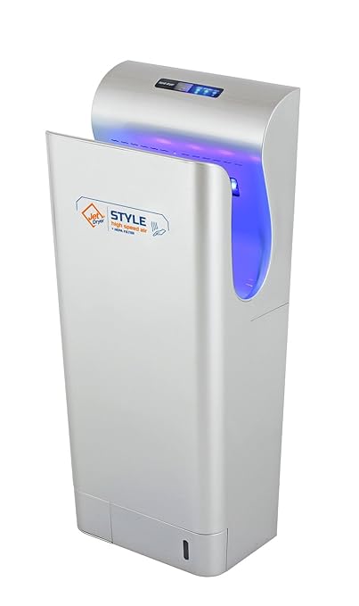 Händetrockner mit HEPA-filter, UV-Sterilisation und einem Trockenbodensystem, Schneller und leistungsstarker handelsüblicher 