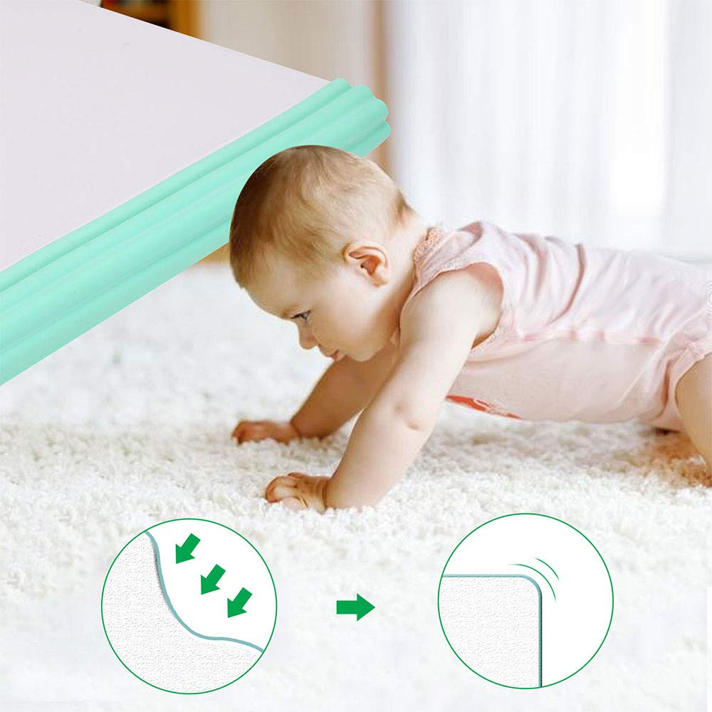 Corner Protector Baby Proofing Corner Guards, Table Edge Furniture Toddler Safety Bumper with Double-Sided 3M Tape for Cabinets, Drawers, Household Appliances : Baby