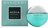 BVLGARI Aqva Pour Homme Marine Eau De Toilette Spray Men's 50ml 1.7oz view 1