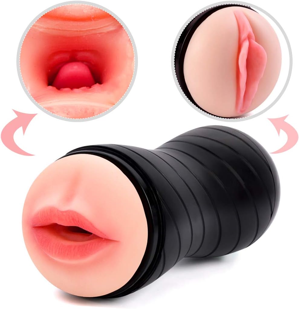 Male Aír-cräft Cup Six Toys Hands Free Deep Throat Oral Cup Sucking Endless Pleasure Headphone Mode Blow-Job Toys Male T-Shirt Underwear Noiseless Realistic for Couple Mens Tshirt