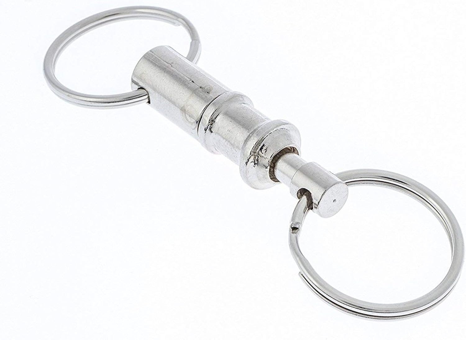 ASR Outdoor Pull Apart Key Ring Brass Body Nickel Plated
