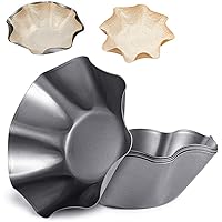 Amytalk 6 Packs 8.2inch Tortilla Pan Tortilla Maker Taco Shell Maker Salad Bowl Taco Pan, Carbon steel