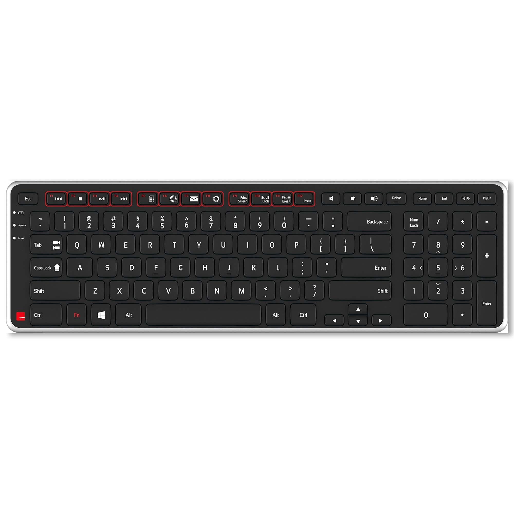 Photo 1 of Contour Design Balance Keyboard – Wireless, Ergonomic Design - Compact Size, Adjustable Tilt to Support Wrist Strain, Plug & Play PC/Mac