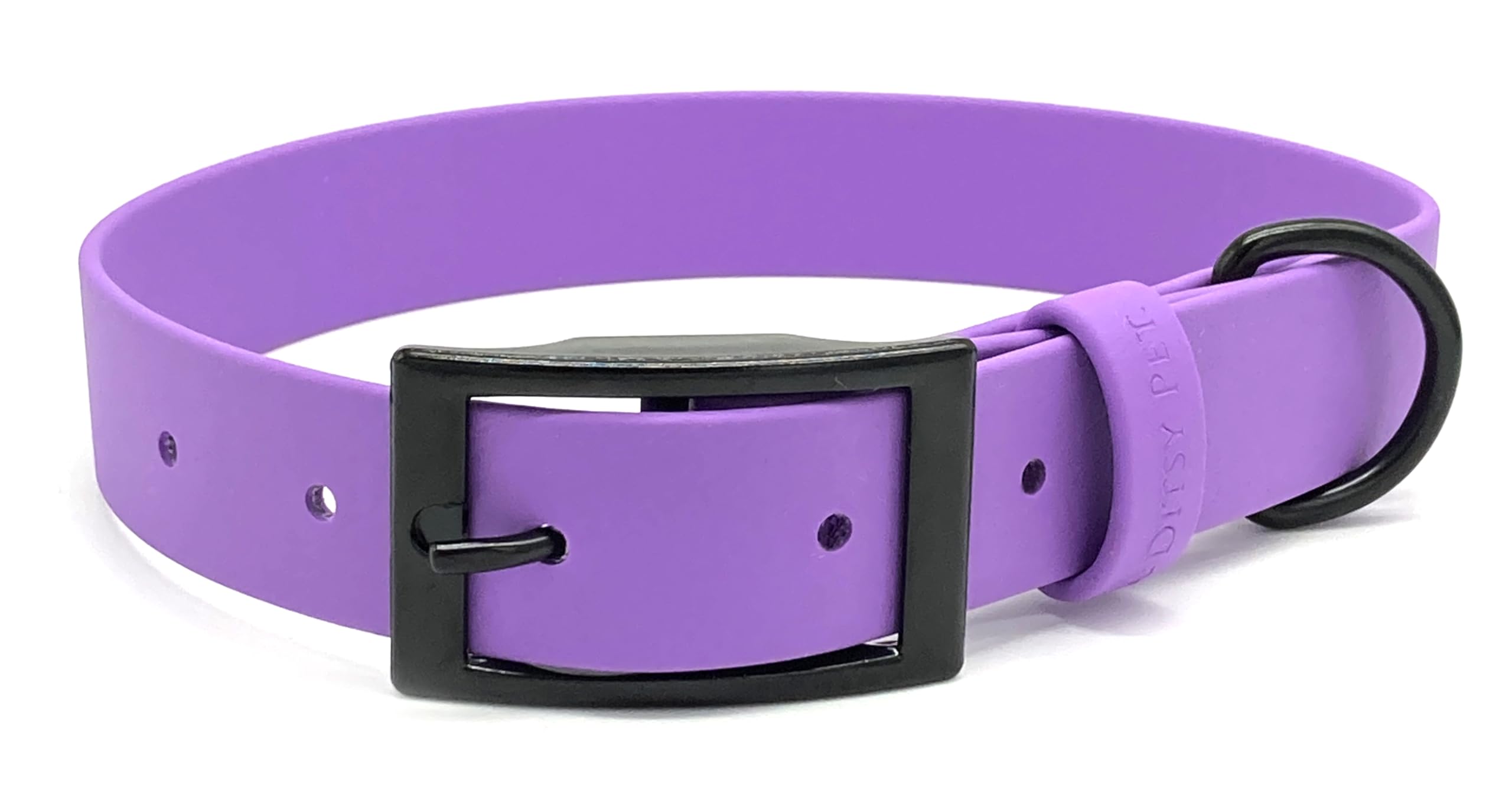 Waterproof Biothane Dog Collar Lavender XXS