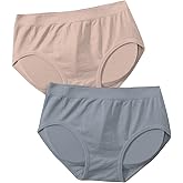 OYOANGLE Women's 2 Piece Solid Butt Lifter Hip Pads Enhancer Shapewear Panties