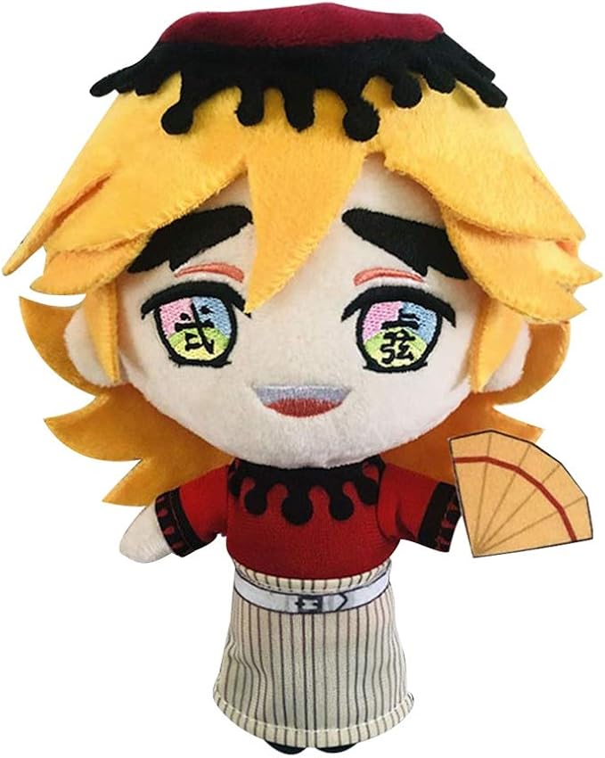 Elibeauty Demon Slayer Kimetsu No Yaiba Plush Pillow Cute Cartoon Anime Q Version Plush Doll Soft Stuffed Plush Pillow Home Office Sofa Decoration 7 9 Inch C Douma Pillows Amazon Canada