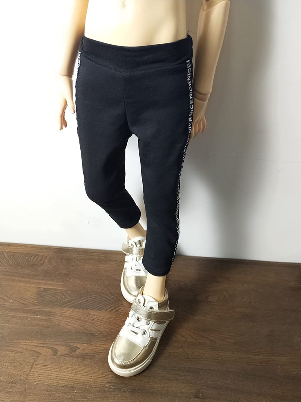 30CM / 45CM / 60CM BJD Doll Clothes - Black Trousers for 1/3 1/4 1/6 SD DIY Fashion Doll Accessories