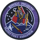OYSTERBOY Air Force Black Ops Flight Test Squadron Special Projects Area 51 Aviation Tactical Patch Hook &amp; Loop