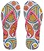 Showaflops Womens' Antimicrobial Shower & Water Sandals for Pool, Beach, Dorm and Gym - BoHo Fun