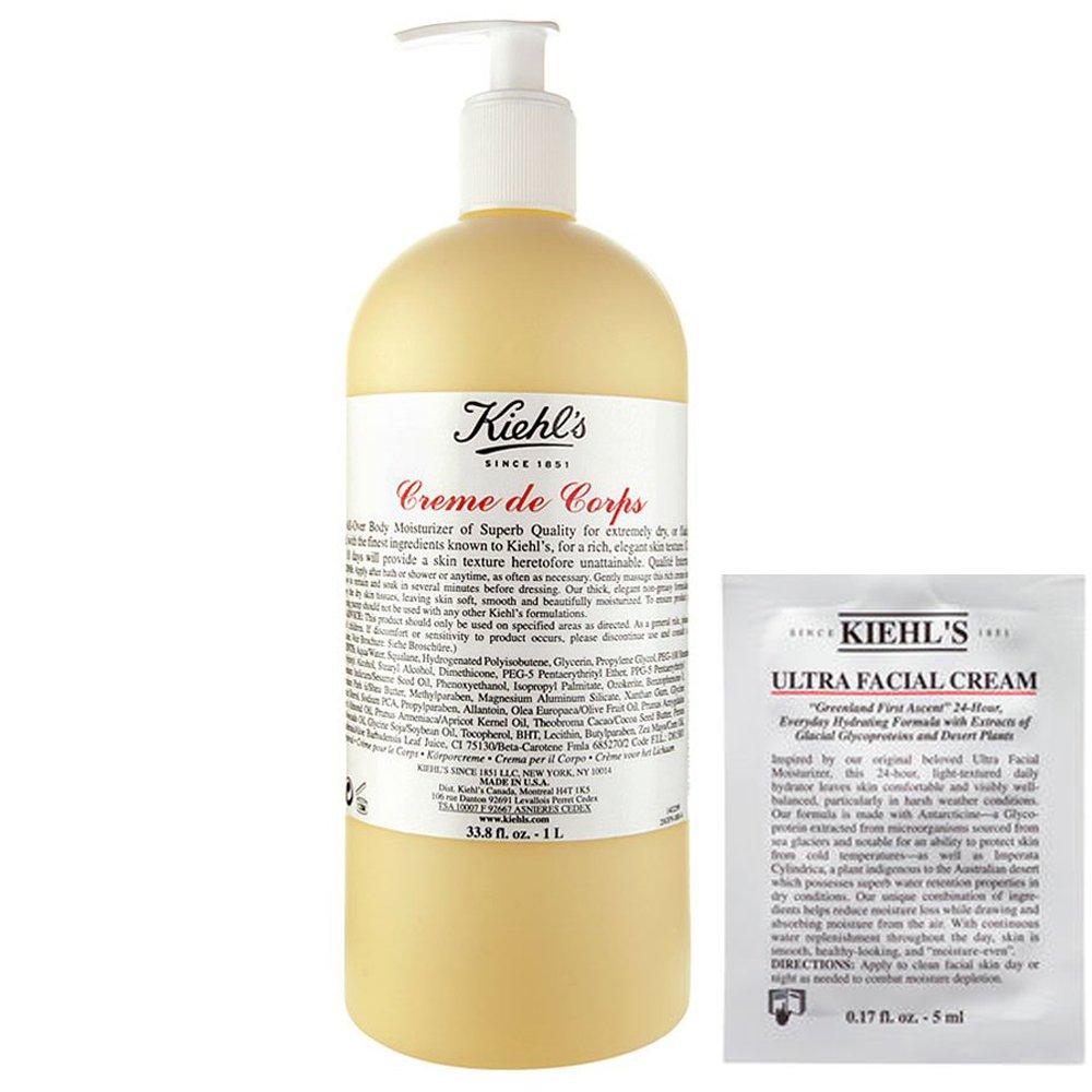kiehl's creme de corps 33.8 oz