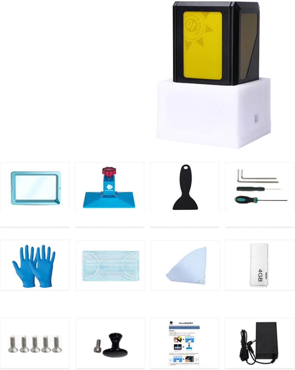 Ddl Photon S 3d Printer Dual Z Axis Quick Slice 405nm Amazon Co Uk Electronics