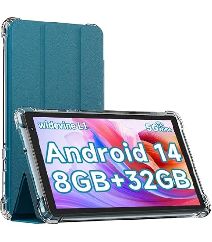 Amazon.com : Android 14 Tablet 7 inch Tablets with Case, 8GB RAM