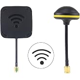 RC FPV Receiver Parts Combo 5.8G 14DBI High Gain Flat Panel &amp; Mushroom FPV Antenna for EV800D FPV Goggles Receiver RC Drones Quadcopter