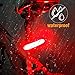 Bright Bike Light Raingold USB Rechargeable led bicycle Tail Light Wireless Remote Control Waterproof rear bike light Fits On Any Road Bikes