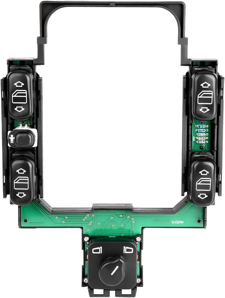 Power Window Mirror Switch Pack for MercedesBenz EClass W210 E300