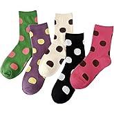 Benefeet Sox Cute Crew Socks Women Girls Fun Novelty Patterned Cotton Casual Socks Athletic High Ankle Sock