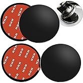 AYWFEY 4 Pack 95mm Premium Strong Adhesive Dashboard Pad Mounting Disk, 3.74" Universal Suction Cup Mounting Disc for Phone H