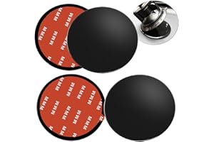 AYWFEY 4 Pack 95mm Premium Strong Adhesive Dashboard Pad Mounting Disk, 3.74" Universal Suction Cup Mounting Disc for Phone H