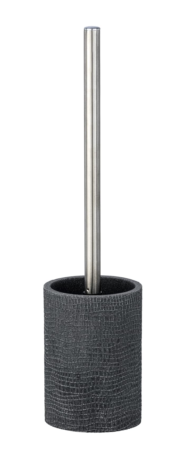 Peanut Toilet Brush Set Anthracite