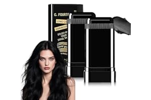 ZARICS 2Pack Safe and Convenient Hair Dye Brush, Hair Dye Comb, Hair Stick, Hair Color for Gray Hair Cover Up, Waterproof and Sweat-Proof, Quick Touch-Up, 2 in 1 Instant Dye for Women & Men (Black)