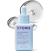 BYOMA Brightening Serum - Barrier Repair Serum - Brightening & Hydrating Face Serum with Hyaluronic Acid, Niacinamide & Ceramides - Hyaluronic Acid Serum For Face, Glowing, Radiant Skin - 1.01 fl. oz
