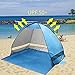 Kany Portable Outdoor Automatic Pop Up Instant Quick Cabana Beach Tent Sun Shelter Canopy Sun Shade Sport Shelter Family Kids Baby Outdoor Camping Fishing Picnic Hiking