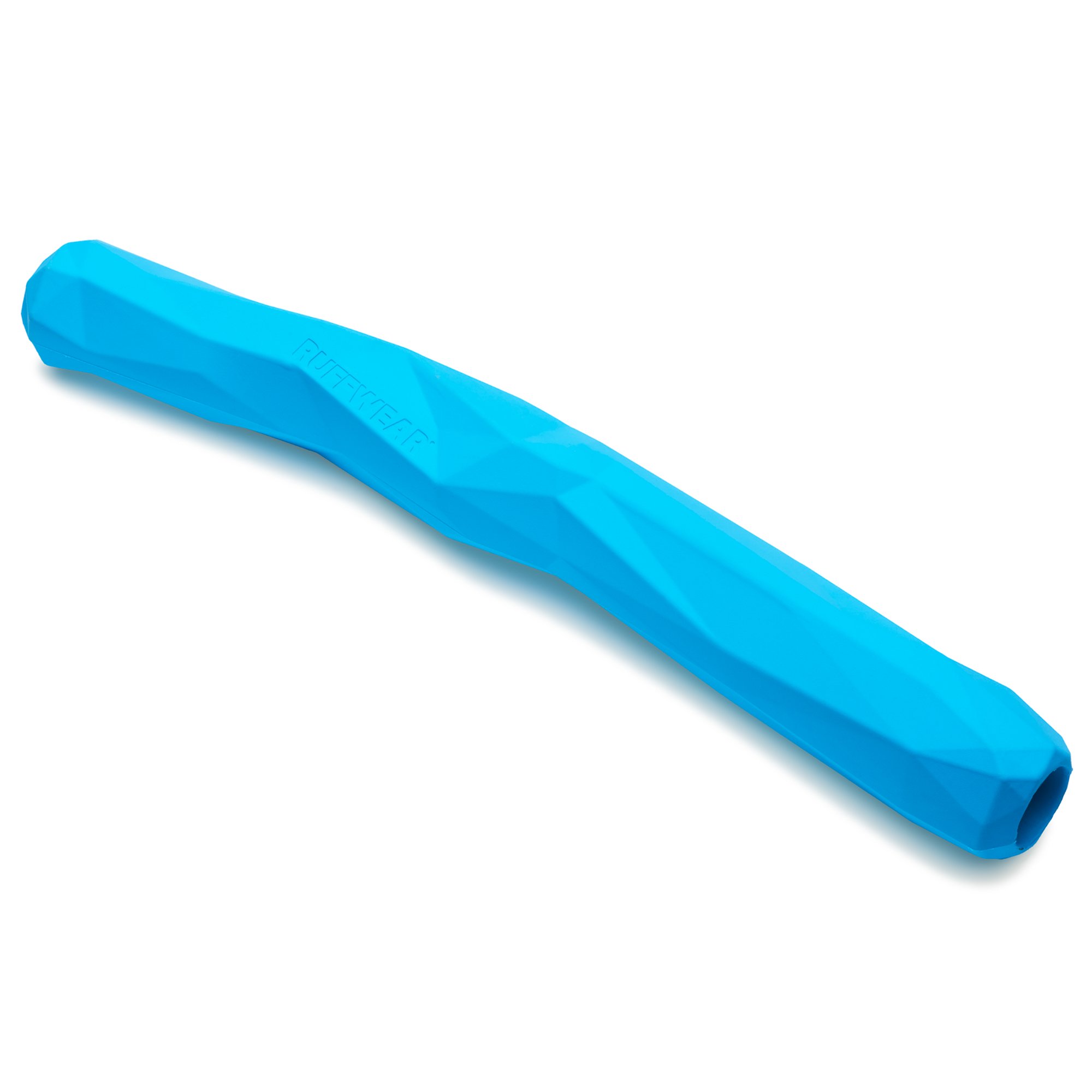 RUFFWEAR Chew-Resistant Rubber Dog Toy, Floats on Water, One Size, Metolius Blue, Gnawt-a-Stick