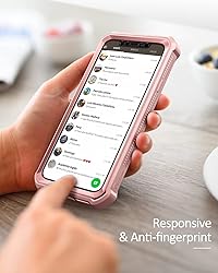 Dexnor for iPhone Xs max Case, [Built in Screen