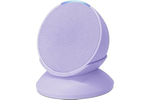 C YECEN Stand for Echo Pop - Desktop Holder Mount,Built-in Cable Management,Lavender Bloom